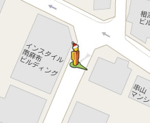 Google　Map　サンタ　クリスマス